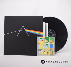 Pink Floyd The Dark Side Of The Moon LP Vinyl Record - Front Cover & Record