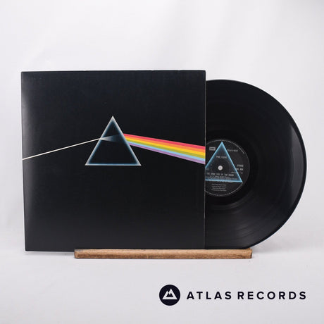 Pink Floyd The Dark Side Of The Moon LP Vinyl Record - Front Cover & Record