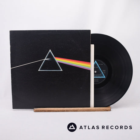 Pink Floyd The Dark Side Of The Moon LP Vinyl Record - Front Cover & Record
