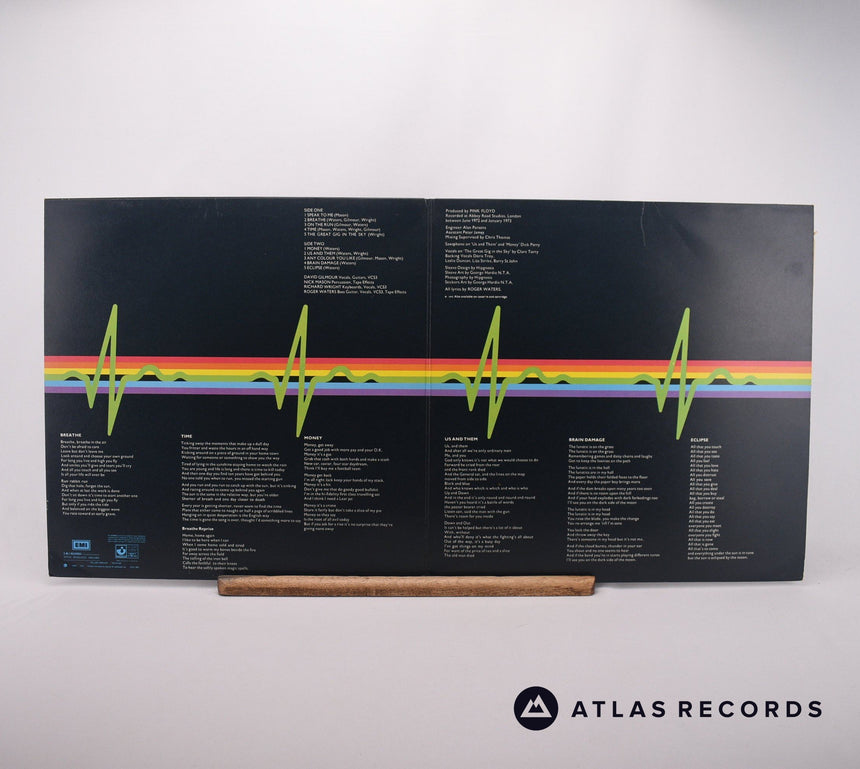 Pink Floyd - The Dark Side Of The Moon - A-3 B-3 LP Vinyl Record - VG+/EX