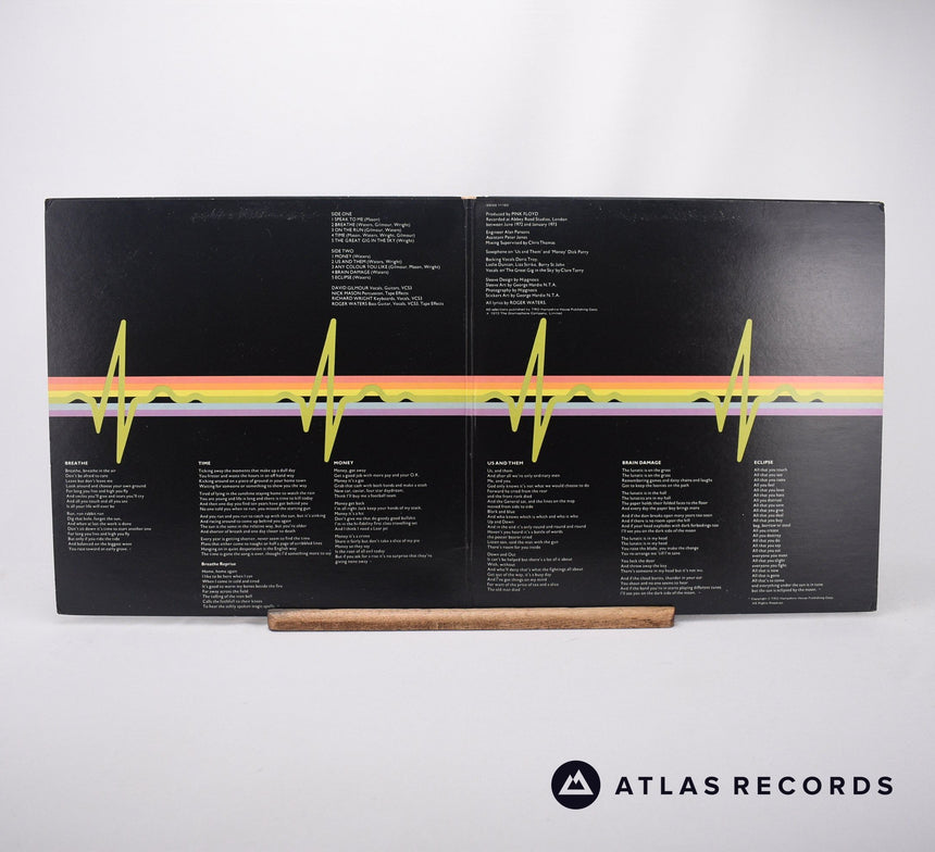 Pink Floyd - The Dark Side Of The Moon - Poster A -2 LP Vinyl Record - VG/EX