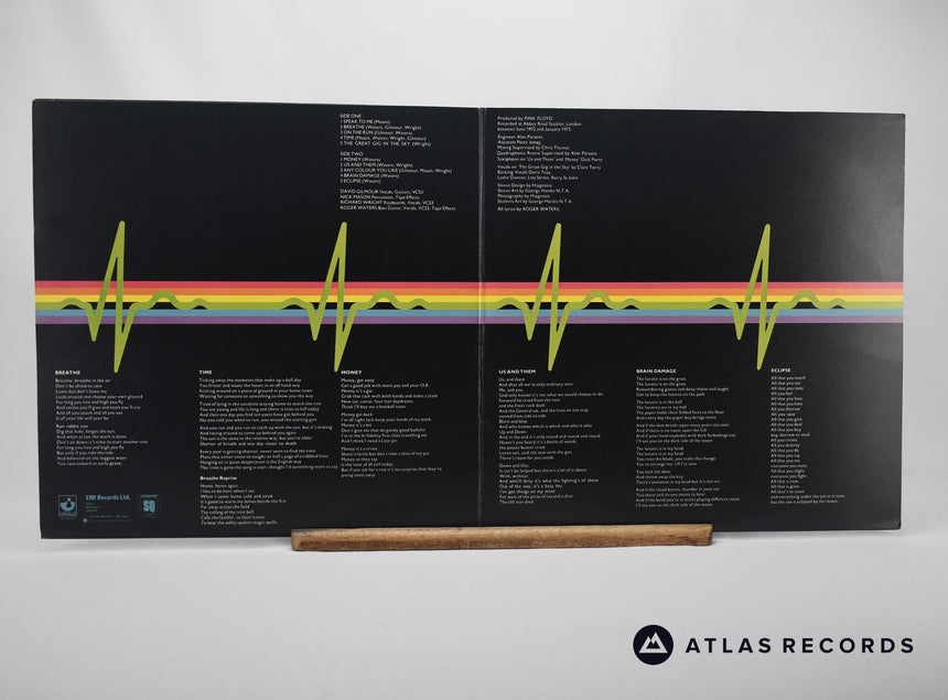 Pink Floyd - The Dark Side Of The Moon - A-2 B-1 LP Vinyl Record - EX/EX