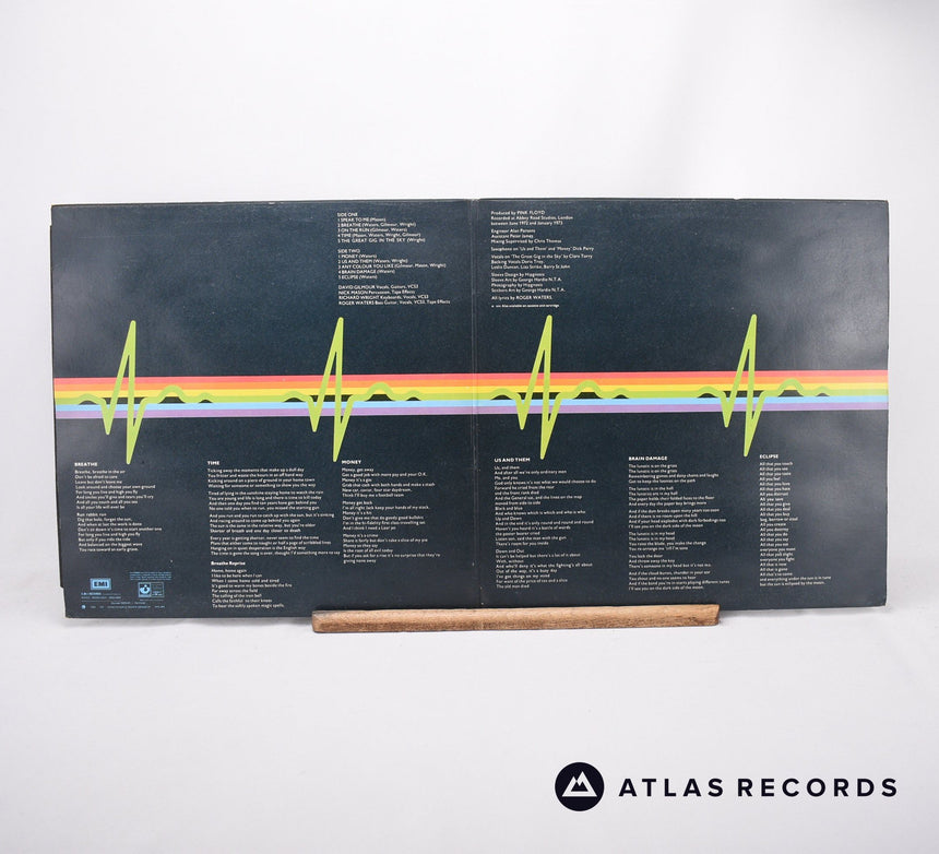 Pink Floyd - The Dark Side Of The Moon - A-3 B-2 LP Vinyl Record - VG/EX