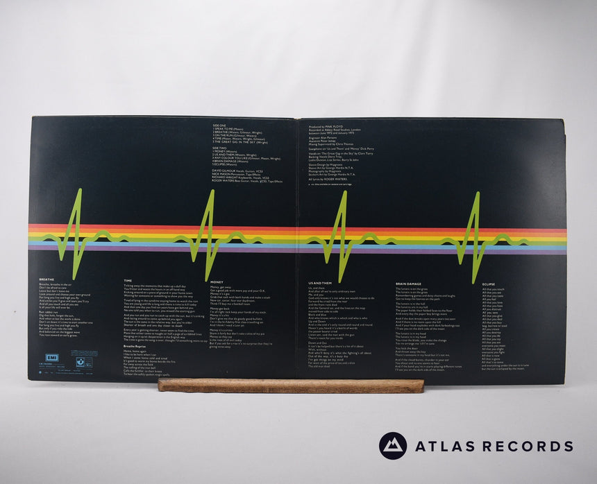 Pink Floyd - The Dark Side Of The Moon - A-2 B-2 LP Vinyl Record - EX/EX