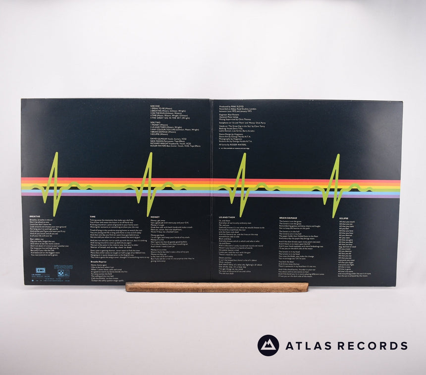 Pink Floyd - The Dark Side Of The Moon - A-3 B-3 LP Vinyl Record - EX/EX