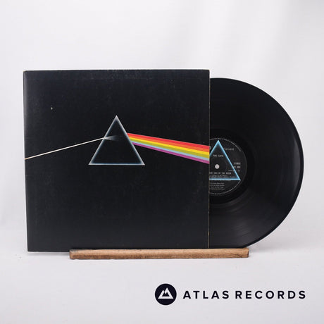 Pink Floyd The Dark Side Of The Moon LP Vinyl Record - Front Cover & Record
