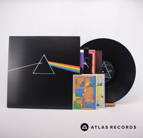 Pink Floyd The Dark Side Of The Moon LP Vinyl Record - Front Cover & Record