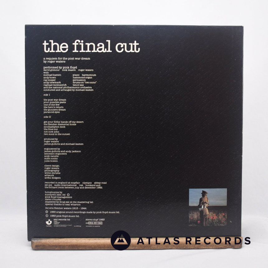 Pink Floyd - The Final Cut - Gatefold A-5 B-4 LP Vinyl Record - EX/EX