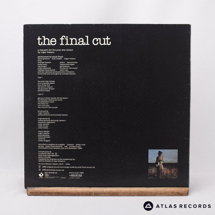 Pink Floyd - The Final Cut - Gatefold A-1 B-4 LP Vinyl Record - VG+/VG+