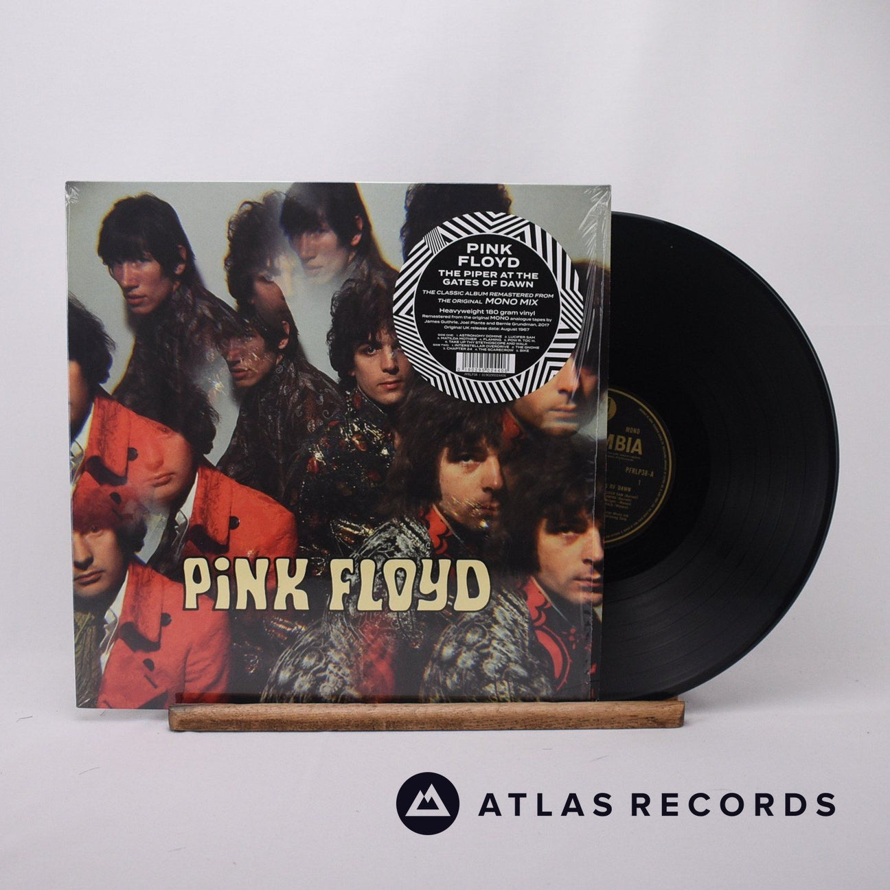 Pink Floyd The Piper At The Gates Of Dawn LP Vinyl Record - Front Cover & Record