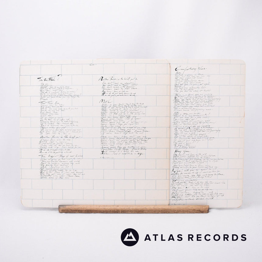 Pink Floyd - The Wall - A-2U B-6U 2 x LP Vinyl Record - VG+/EX