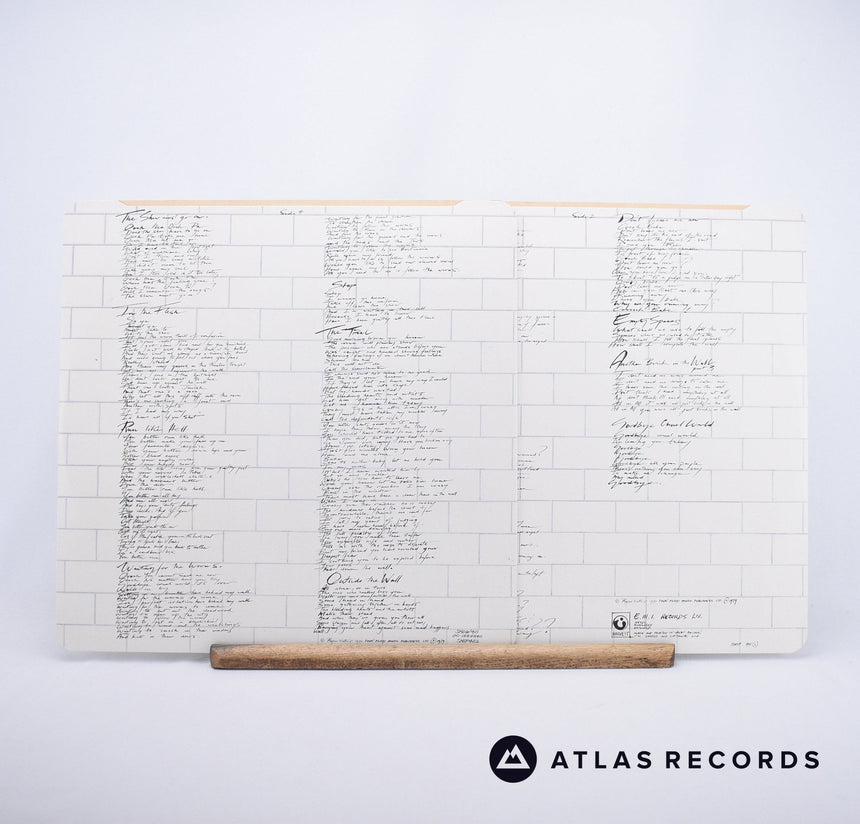 Pink Floyd - The Wall - Sticker Gatefold A-3U B-3U 2 x LP Vinyl Record - EX/EX