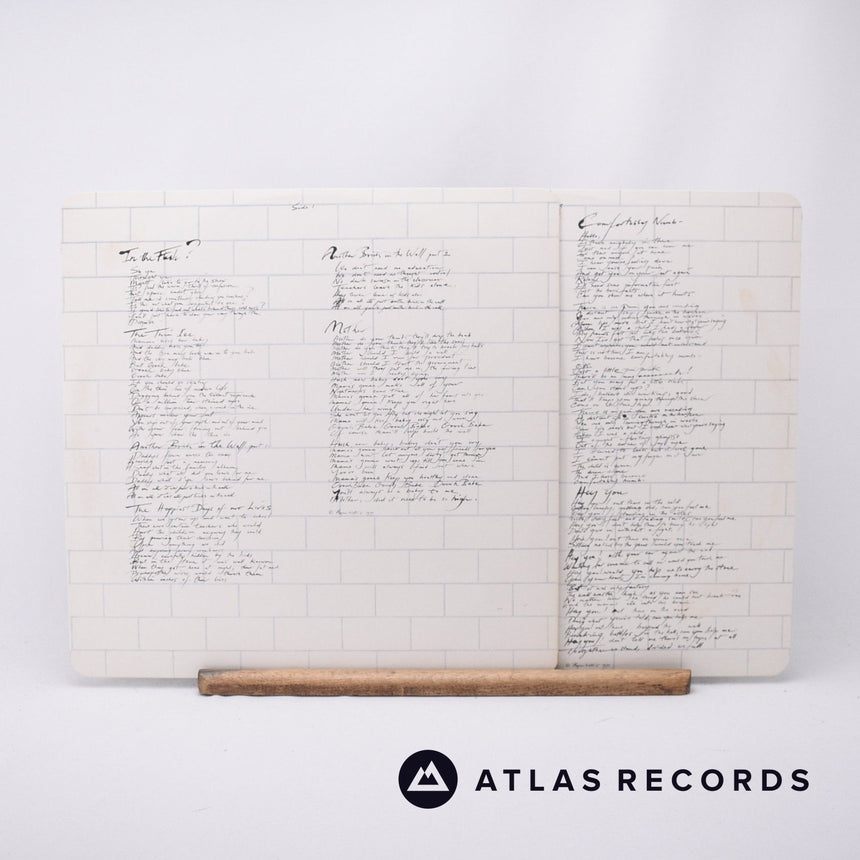 Pink Floyd - The Wall - A-2 B-2 A-3 B-3 2 x LP Vinyl Record - EX/VG+