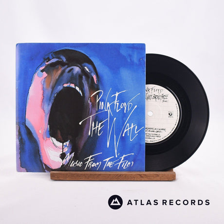 Pink Floyd The Wall 7" Vinyl Record - Front Cover & Record