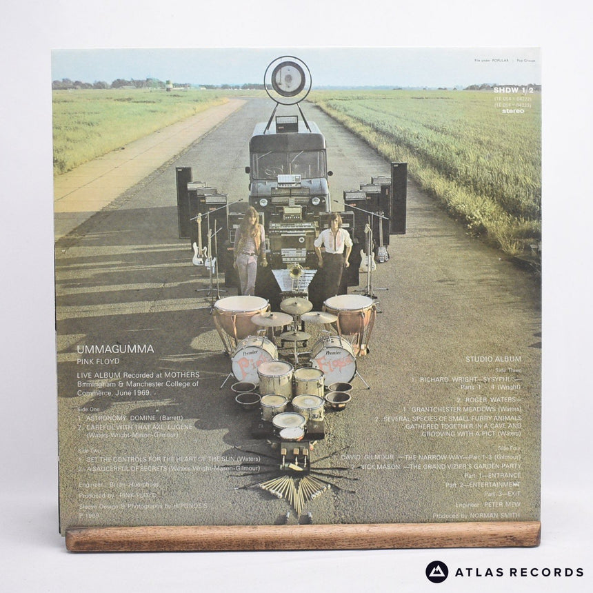 Pink Floyd - Ummagumma - Reissue Gatefold A-4 B-5 Double LP Vinyl Record - EX/EX