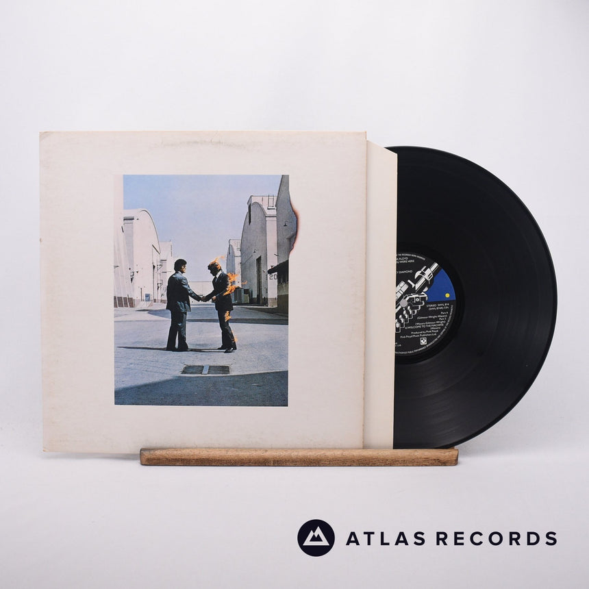 Pink Floyd Wish You Were Here LP Vinyl Record - Front Cover & Record