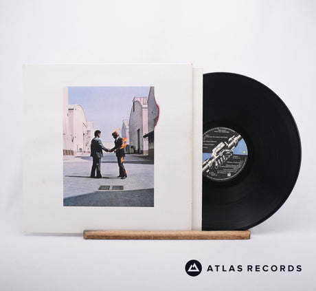 Pink Floyd Wish You Were Here LP Vinyl Record - Front Cover & Record