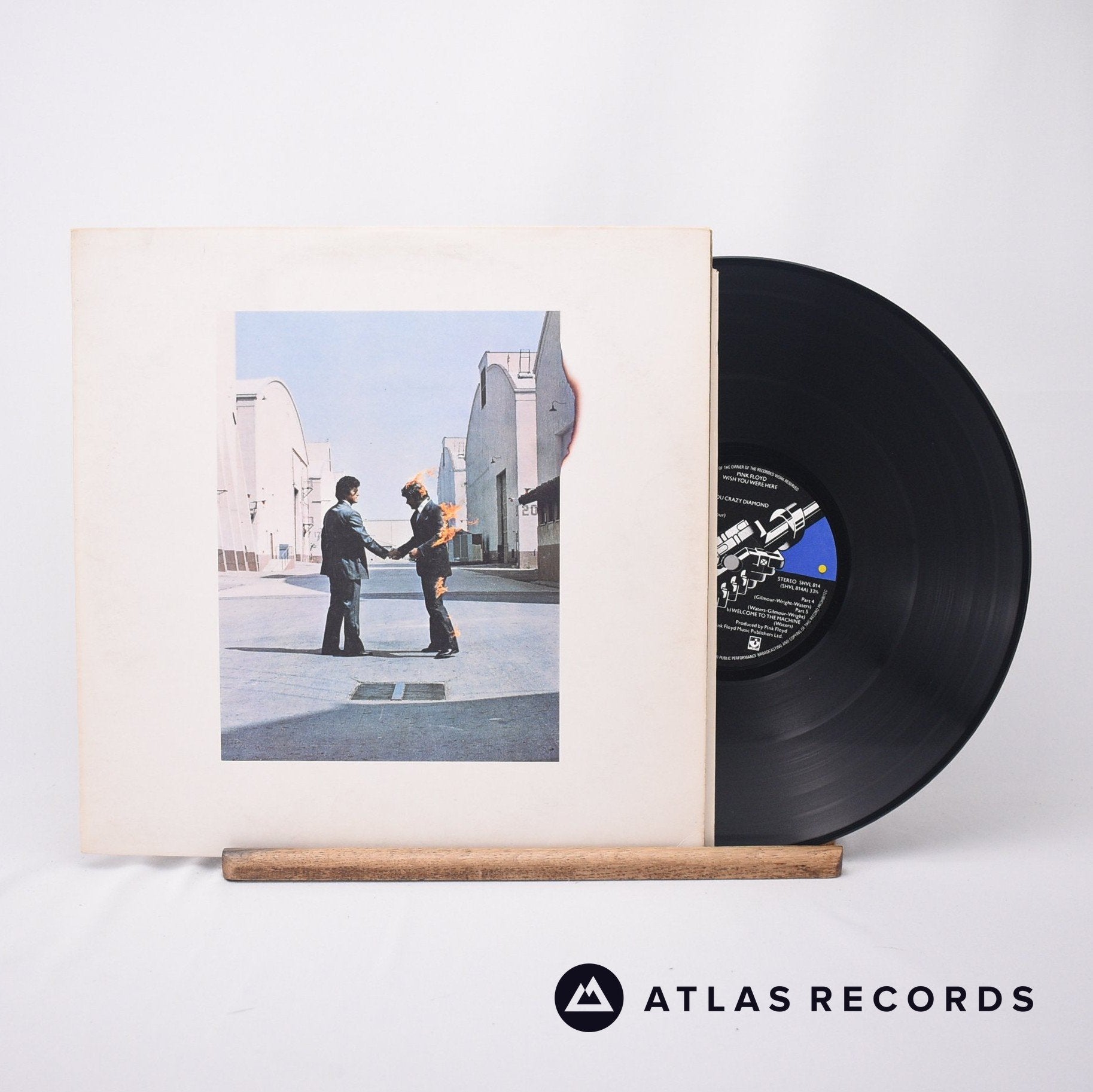 Pink Floyd Wish You Were Here UK(英)盤 LP Pink Floyd Wish You Were Here LP Vinyl Record EX/VG+ – Atlas Records