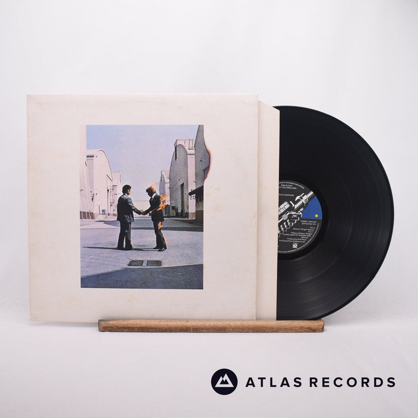 Pink Floyd Wish You Were Here LP Vinyl Record - Front Cover & Record