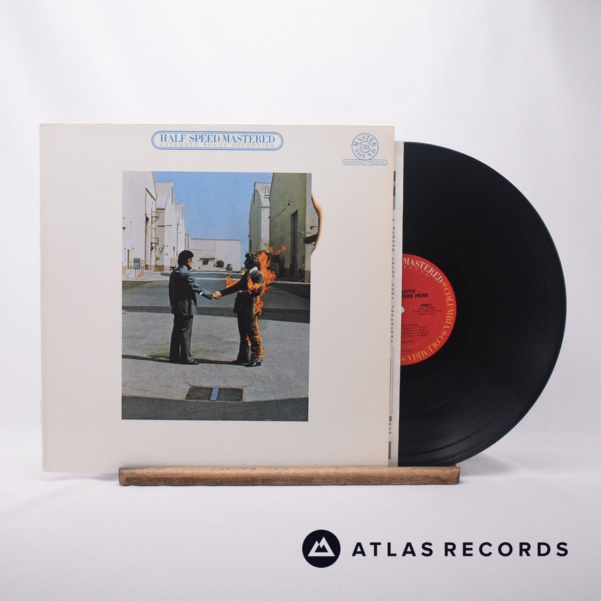 Pink Floyd Wish You Were Here LP Vinyl Record - Front Cover & Record