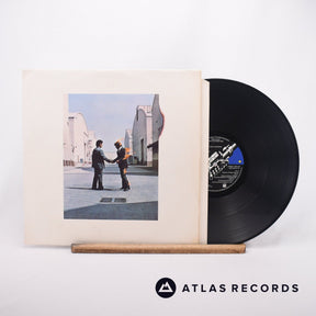Pink Floyd Wish You Were Here LP Vinyl Record - Front Cover & Record