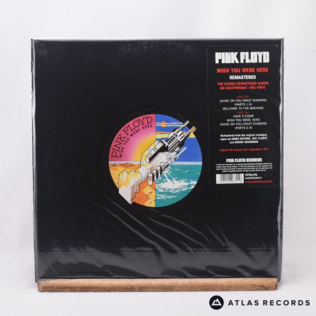 Pink Floyd Wish You Were Here LP Vinyl Record - Front Cover & Record