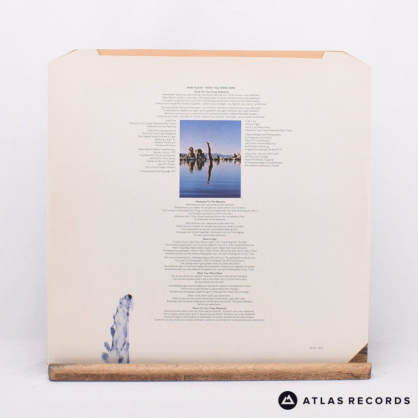 Pink Floyd - Wish You Were Here - A-1 B-3 LP Vinyl Record - EX/EX