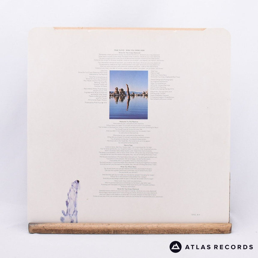 Pink Floyd - Wish You Were Here - Htm A-4 B-10 LP Vinyl Record - VG+/VG+