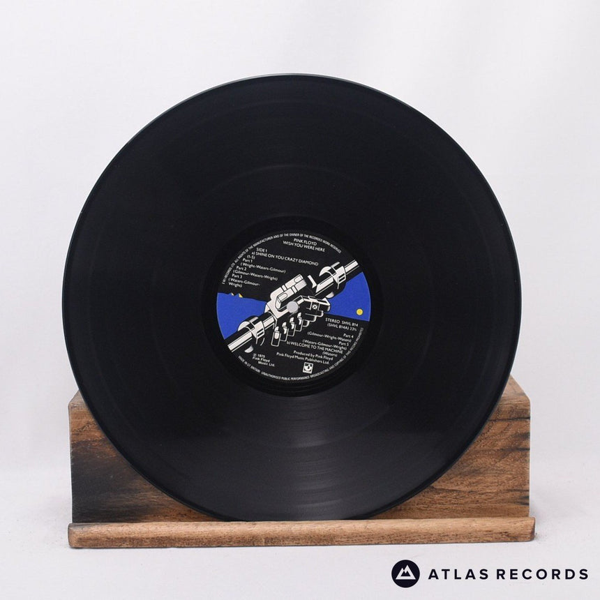 Pink Floyd - Wish You Were Here - First Press A-1 B-3 LP Vinyl Record - VG+/VG+