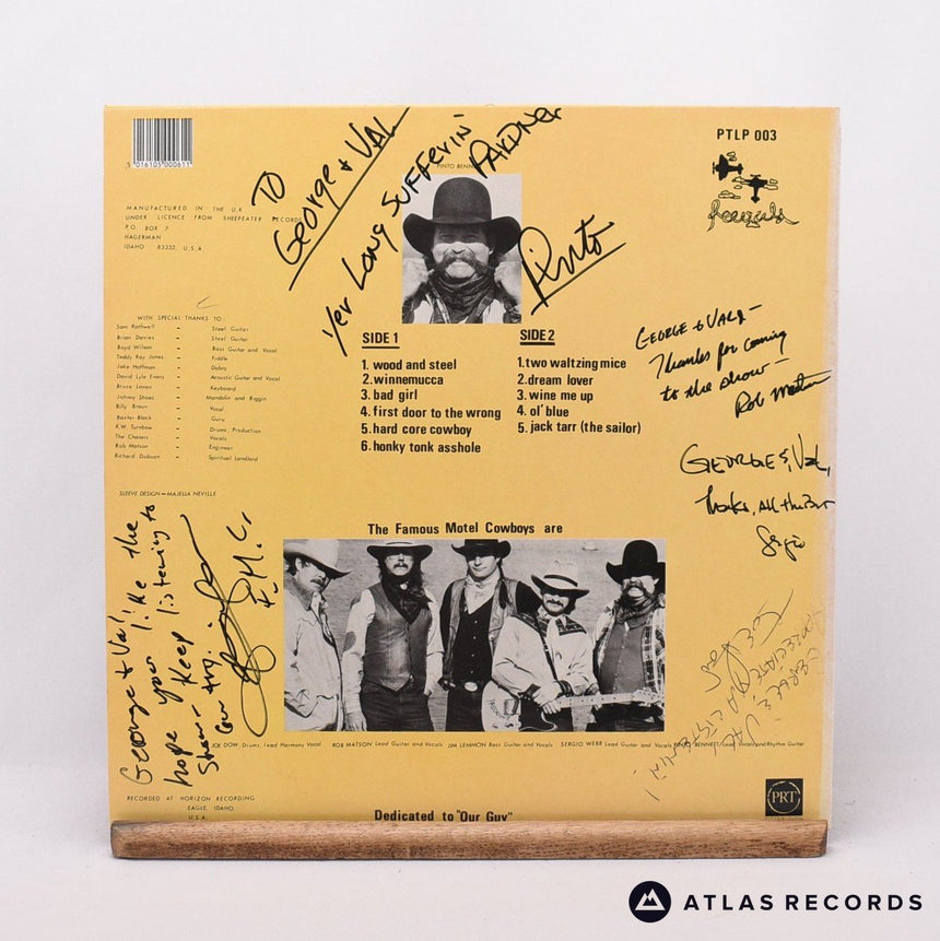 Pinto Bennett And The Famous Motel Cowboys - Big In Winnemucca - LP Vinyl Record