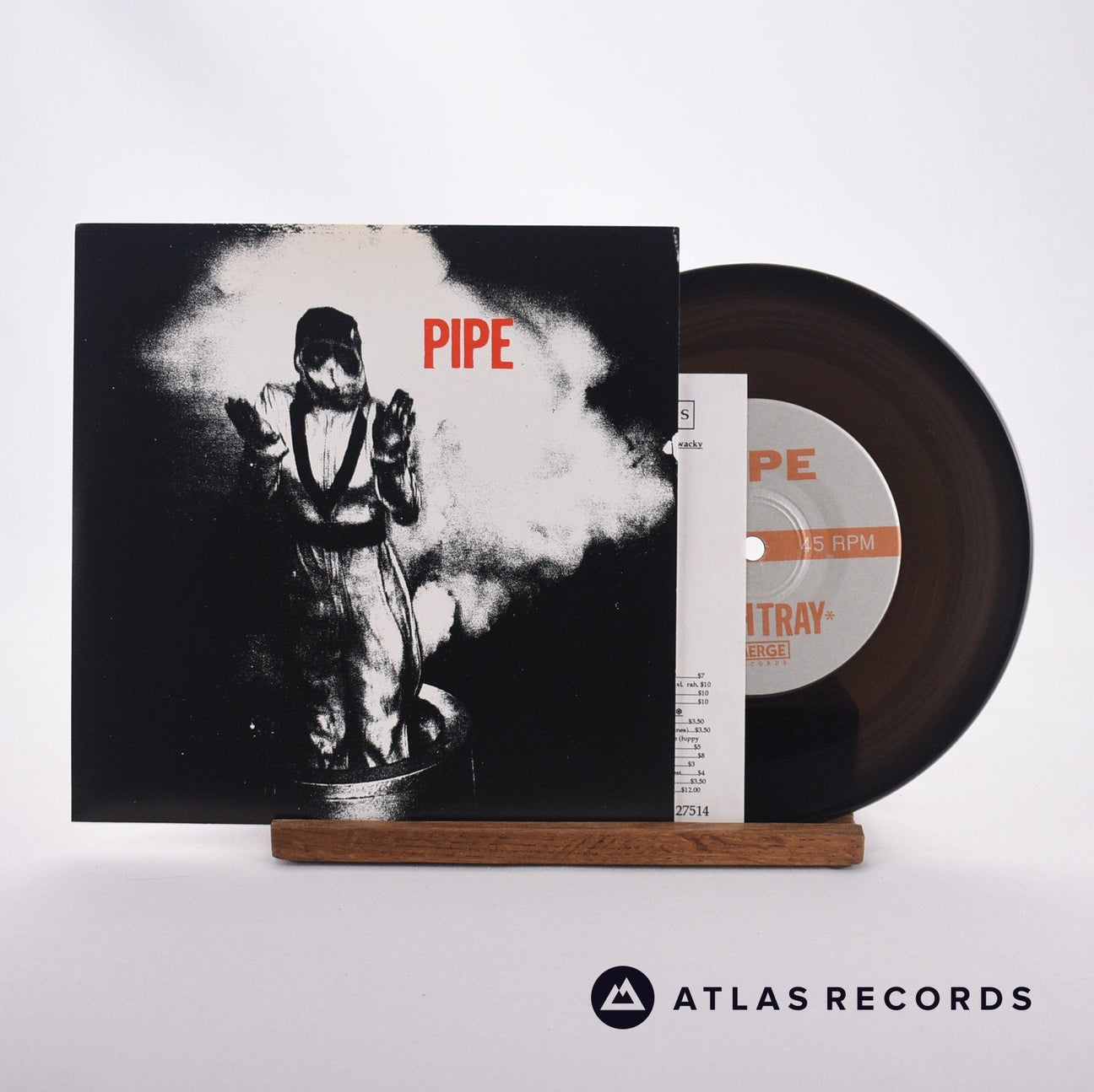 Pipe Ashtray 7" Vinyl Record - Front Cover & Record