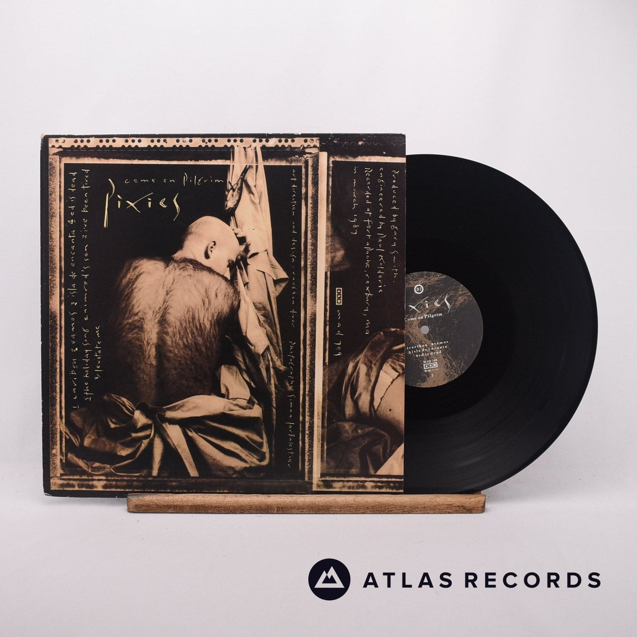 Pixies Come On Pilgrim LP Vinyl Record - Front Cover & Record