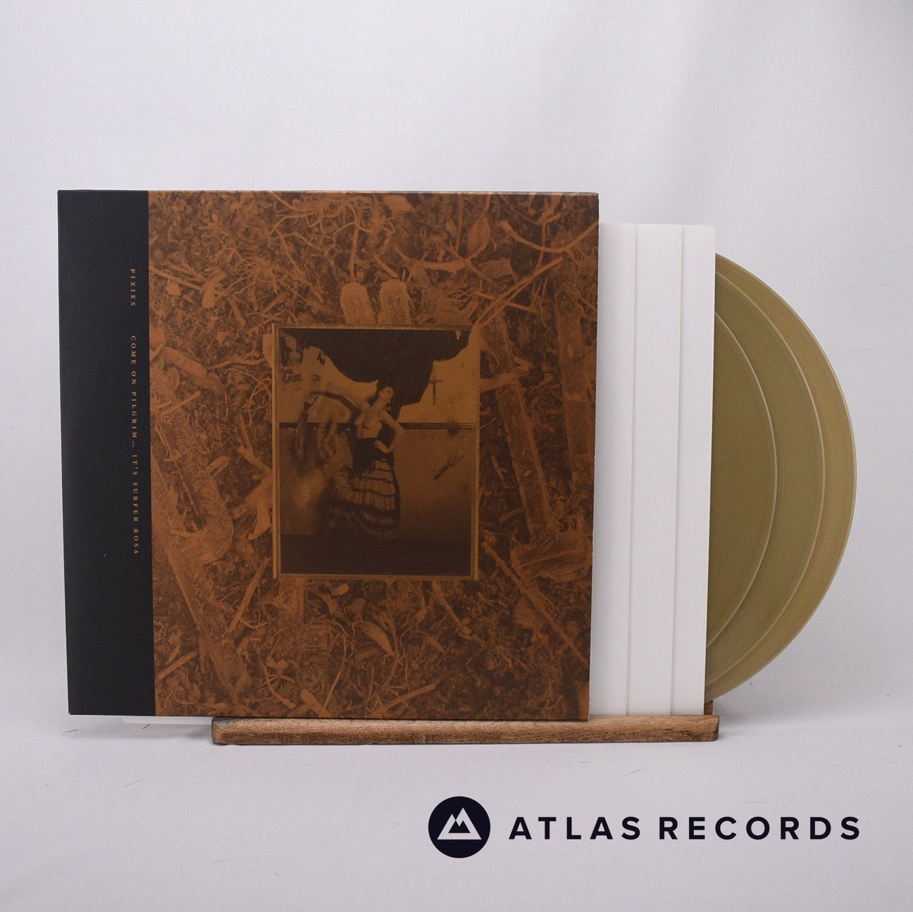 Pixies Come On Pilgrim... It's Surfer Rosa 3 x LP Vinyl Record - Front Cover & Record