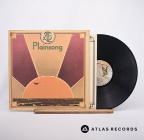 Plainsong In Search Of Amelia Earhart LP Vinyl Record - Front Cover & Record