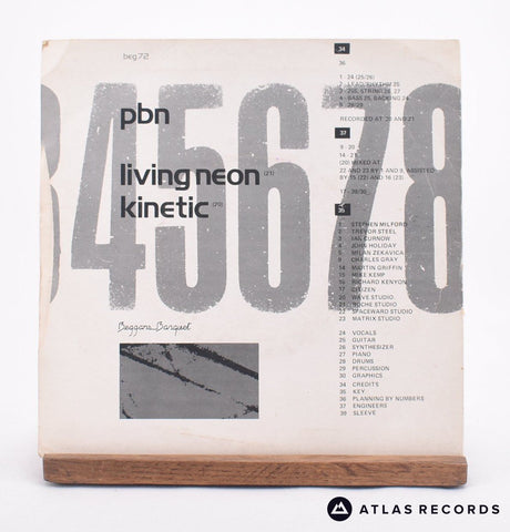 Planning By Numbers - Living Neon - 7" Vinyl Record - VG+/VG+