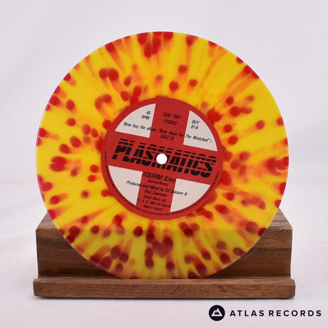 Plasmatics - Monkey Suit - Yellow With Red Splatter 7" Vinyl Record - VG+/EX