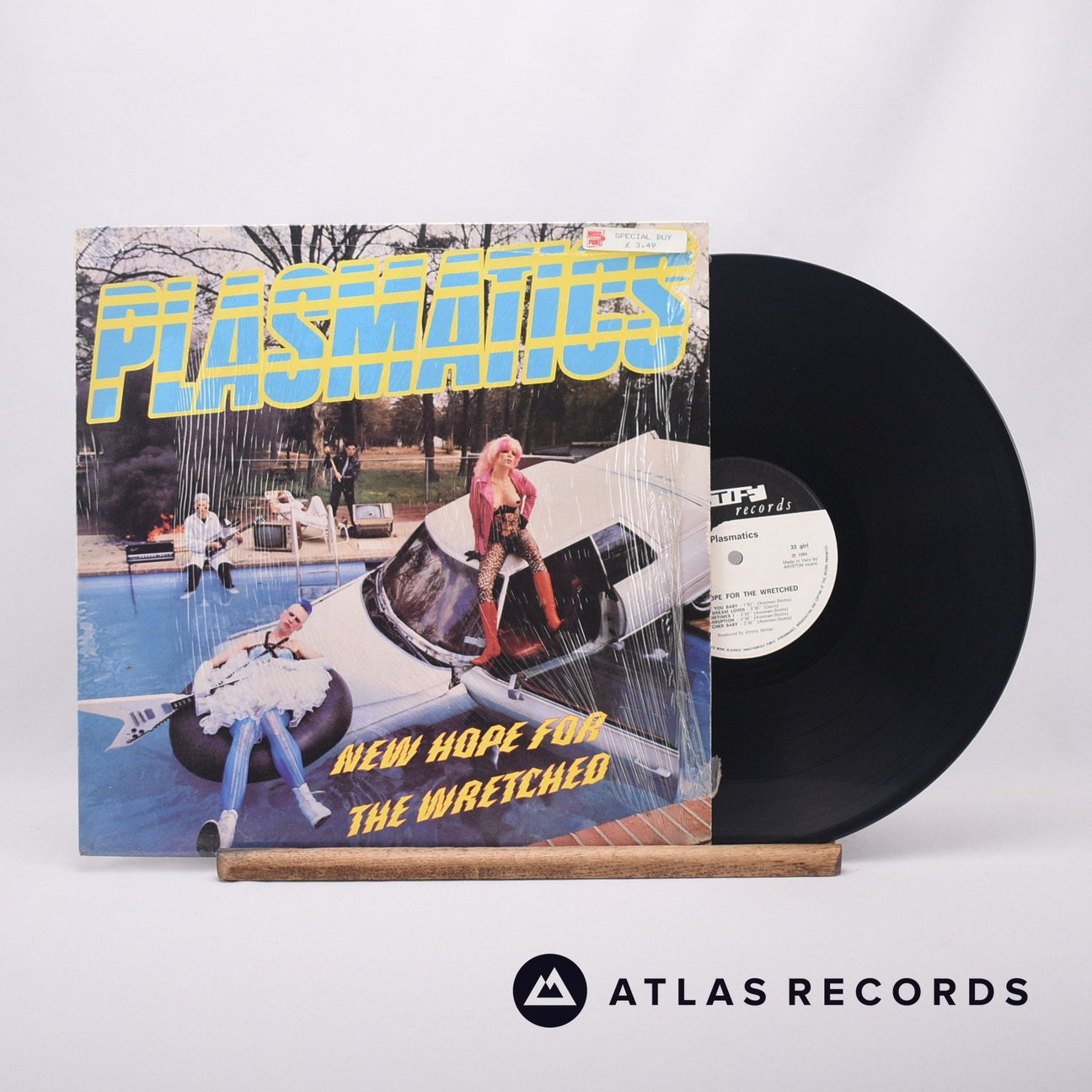 Plasmatics New Hope For The Wretched LP Vinyl Record - Front Cover & Record