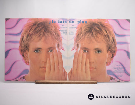 Plastic Bertrand - J'te Fais Un Plan - Pink Gatefold LP Vinyl Record - VG/VG+