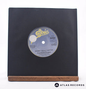 Platinum Blonde Doesn't Really Matter 7" Vinyl Record - In Sleeve