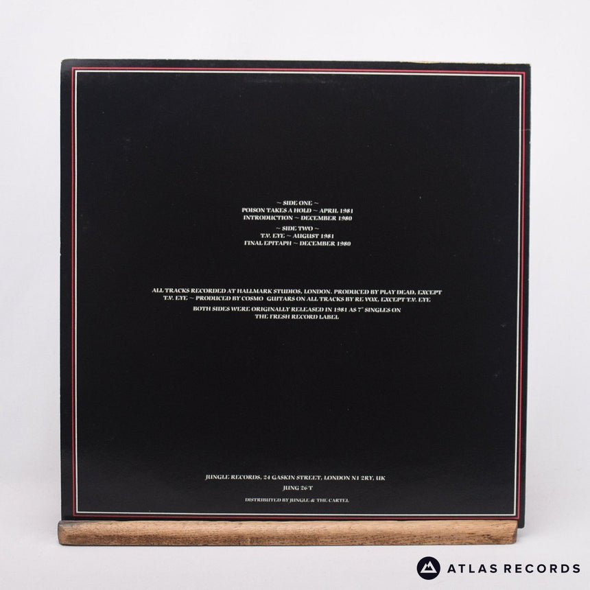 Play Dead - In The Beginning - The 1981 Singles - Mpo 12" Vinyl Record - EX/EX