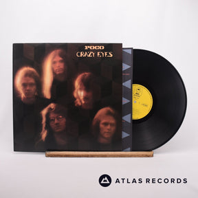 Poco Crazy Eyes LP Vinyl Record - Front Cover & Record