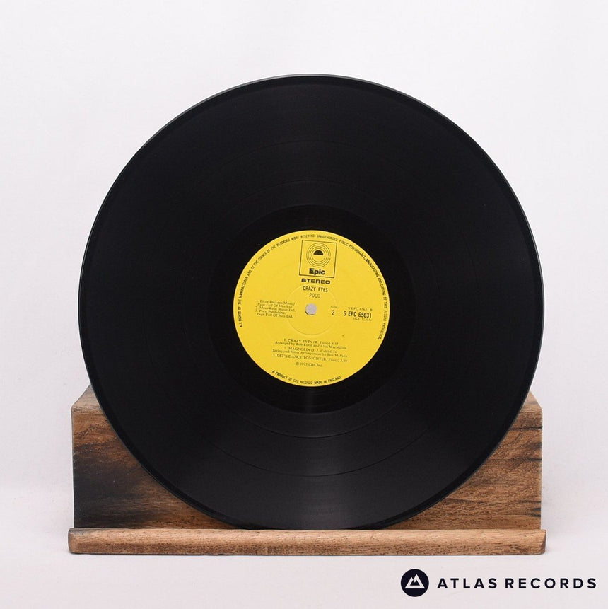 Poco - Crazy Eyes - Lyric Sheet LP Vinyl Record - EX/NM
