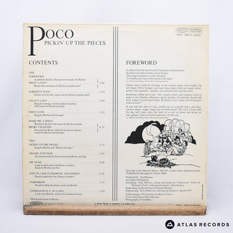 Poco - Pickin' Up The Pieces - LP Vinyl Record - VG+/VG+