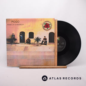 Poco Rose Of Cimarron LP Vinyl Record - Front Cover & Record