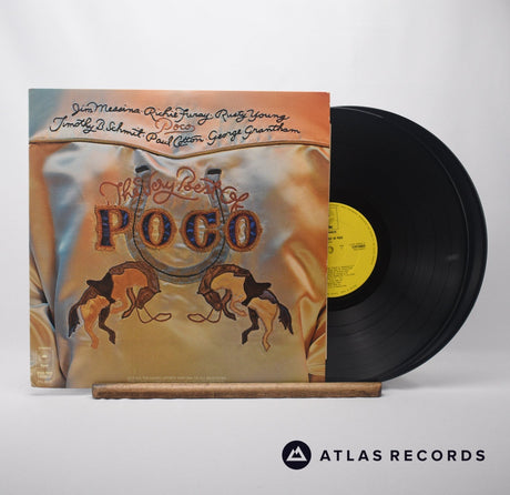 Poco The Very Best Of Poco Double LP Vinyl Record - Front Cover & Record