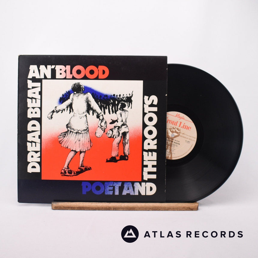Poet And The Roots Dread Beat An' Blood LP Vinyl Record - Front Cover & Record