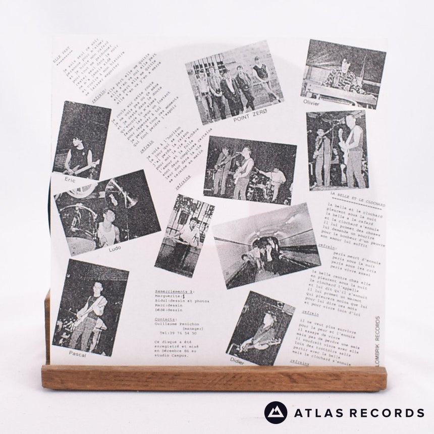 Point Zero - Elle Part - Insert 7" Vinyl Record - EX/VG+