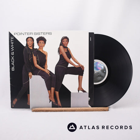 Pointer Sisters Black & White LP Vinyl Record - Front Cover & Record