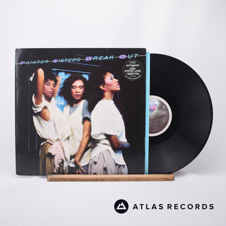 Pointer Sisters Break Out LP Vinyl Record - Front Cover & Record