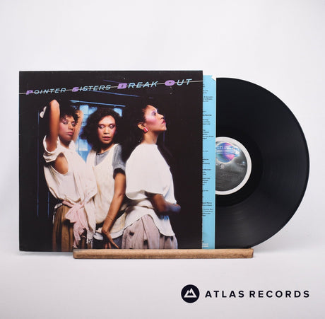 Pointer Sisters Break Out LP Vinyl Record - Front Cover & Record